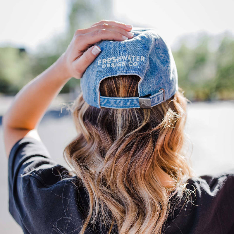 Wave Denim Hat