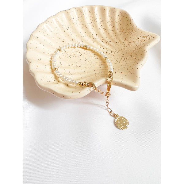 Dainty Freshwater Pearl Anklet